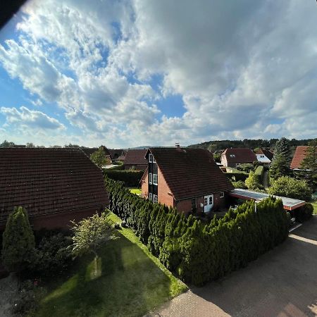 Ferienwohnung Ueber Den Daechern Von Pinnow Pinnow  Bagian luar foto