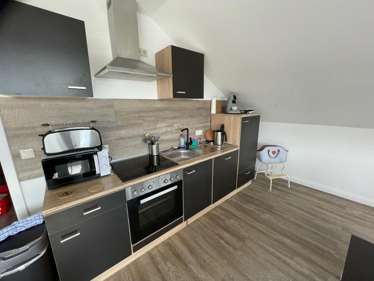 Ferienwohnung Ueber Den Daechern Von Pinnow Pinnow  Bagian luar foto