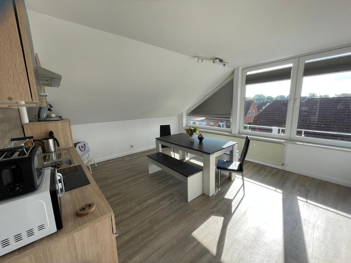 Ferienwohnung Ueber Den Daechern Von Pinnow Pinnow  Bagian luar foto