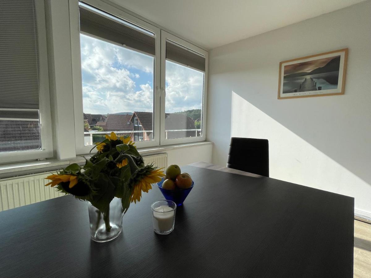 Ferienwohnung Ueber Den Daechern Von Pinnow Pinnow  Bagian luar foto