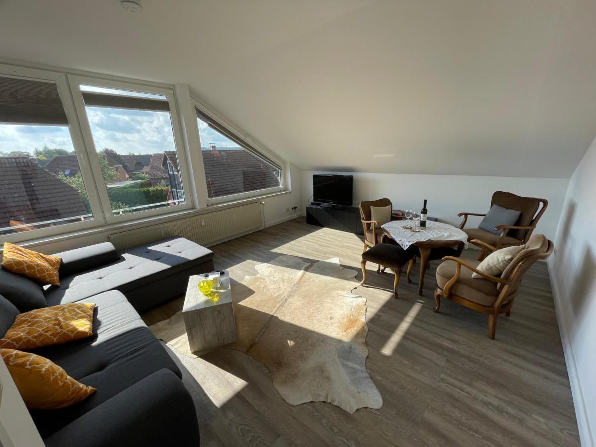 Ferienwohnung Ueber Den Daechern Von Pinnow Pinnow  Bagian luar foto